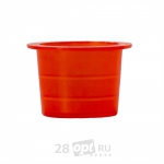 Колпачки для краски Tattoo Caps TA-225B, Красные, 11 мм